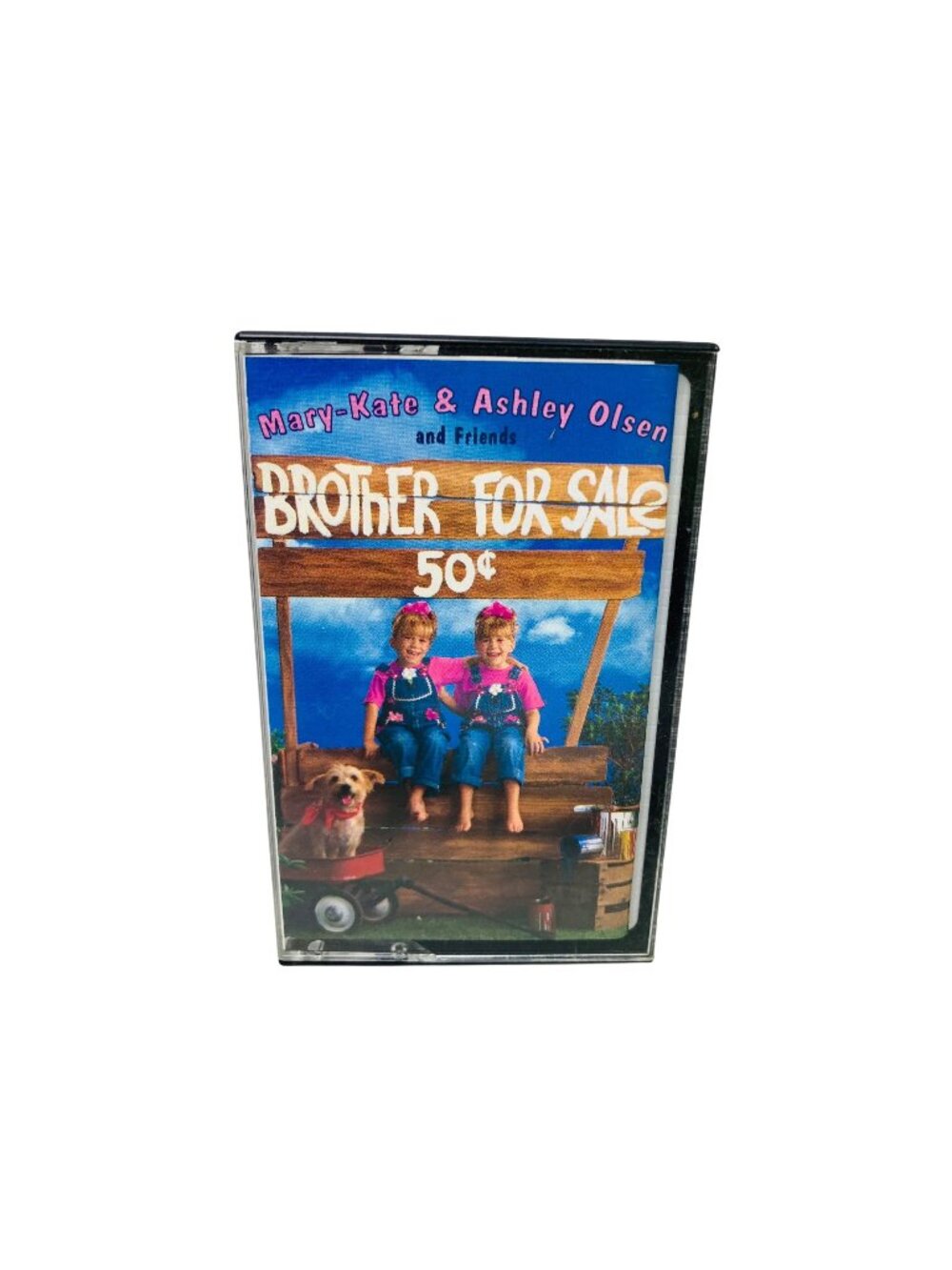 Mary-Kate & Ashley Olsen "Brother For Sale"  Vintage Rare Audio Cassette 1992